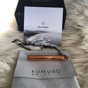 Meditative breathwork necklace by komuso
